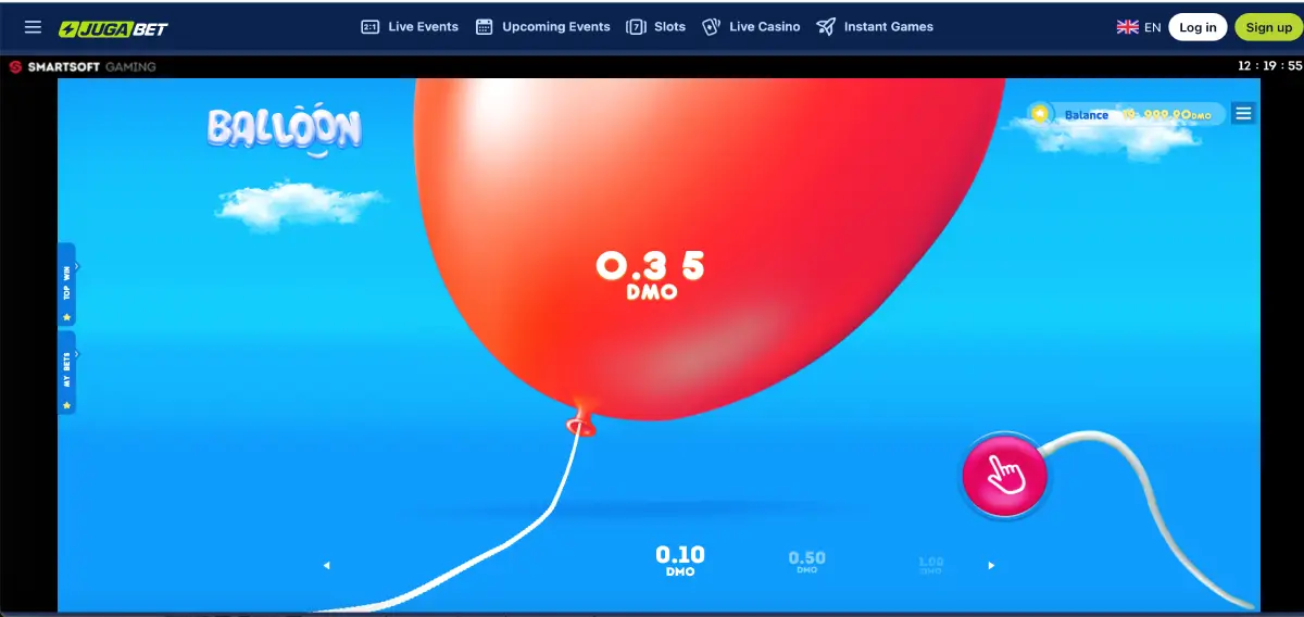 Jugar Balloon en Jugabet
