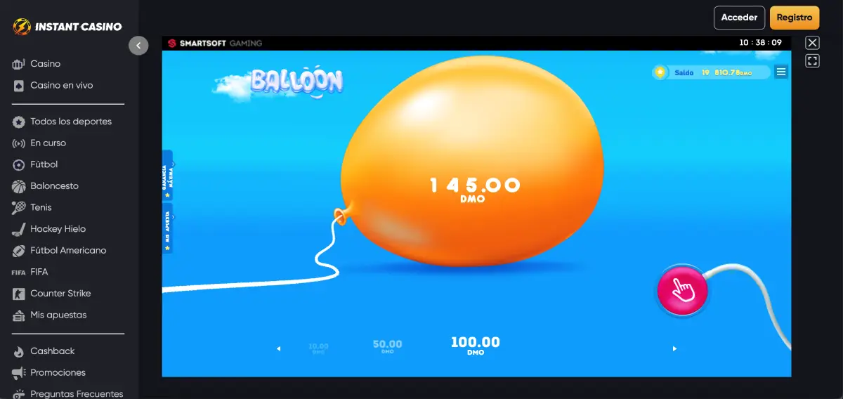 Big win in SmartSoft Gaming’s Balloon crash slot Big win in SmartSoft Gaming’s Balloon crash slot