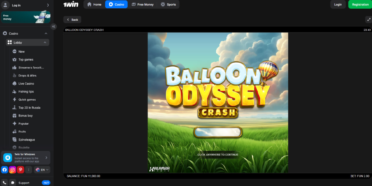 Balloon Odyssey Crash