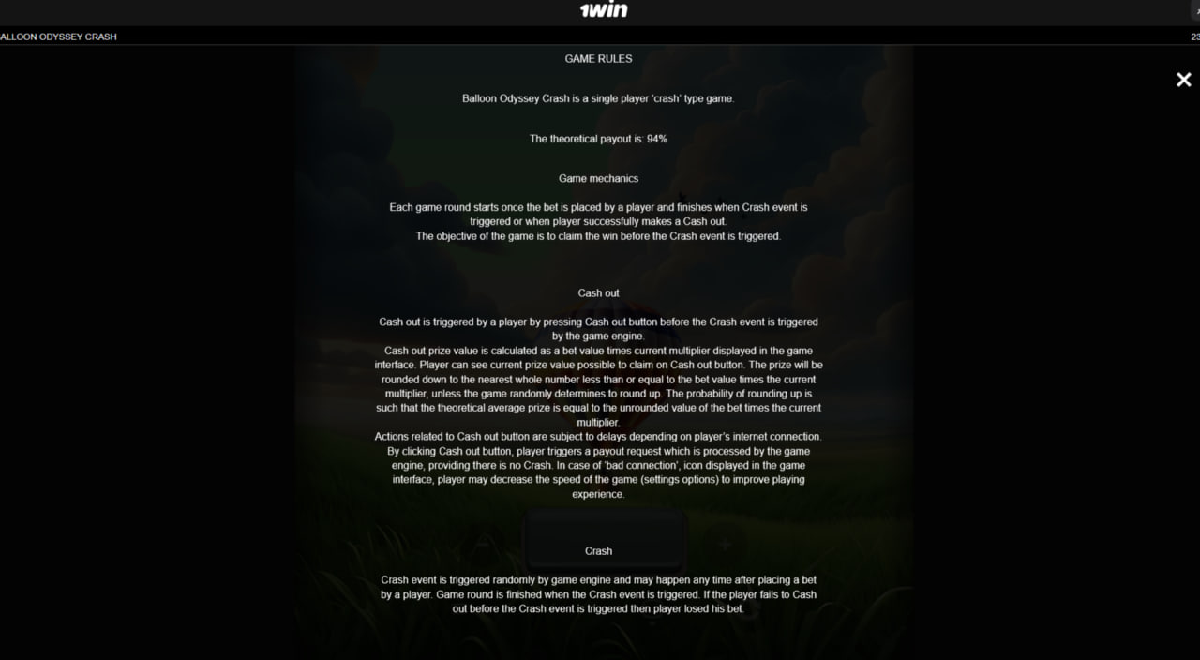 Pros and cons of Balloon Odyssey Crash